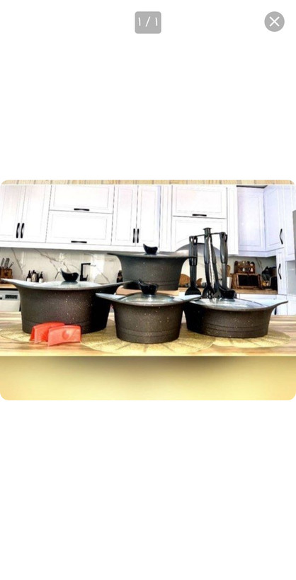 سرویس قابلمه چدن ۸ پارچه برند استار